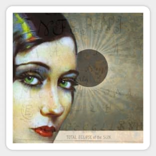 Eclipsed by Gloria Swanson Sticker